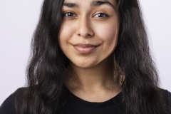 Portraits of Sheeba Cantanelli’s daughter who is in College theatrical program. photographed at her home in Euless, TX on February 6, 2022.