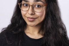 Portraits of Sheeba Cantanelli’s daughter who is in College theatrical program. photographed at her home in Euless, TX on February 6, 2022.