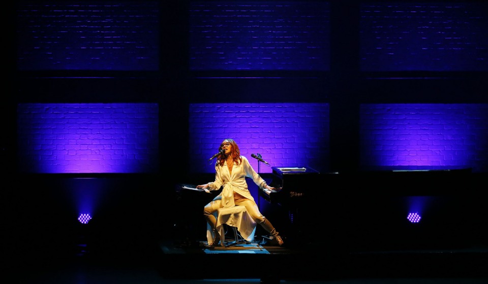 Tori Amos performs at Winspear Opera House in Dallas July 29, 2014. (Kye R. Lee/The Dallas Morning News)