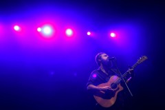 Iron & Wine (Samuel Beam) sings during the Summer Cut music festival at Gexa Energy Pavilion in Dallas August 15, 2014. (Kye R. Lee/The Dallas Morning News)
