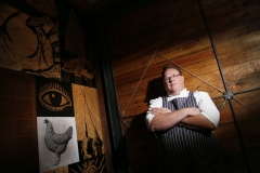 Chef Chris Shepherd at Underbelly in Houston, TX on December 10, 2014.  (Kye R. Lee/The Dallas Morning News)
