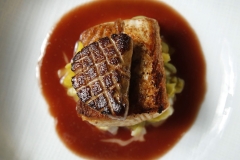 Alaskan Halibut at Spoon Bar and Kitchen in Dallas, TX on November 14, 2012. (Kye R. Lee/The Dallas Morning News)
