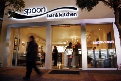 Outside storefront view of Spoon Bar and Kitchen in Dallas, TX on November 14, 2012. (Kye R. Lee/The Dallas Morning News)