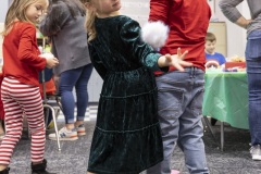 Photos during a classroom Christmas Party at the Hidden Lake Elementary in Keller, TX on December, 17, 2021.