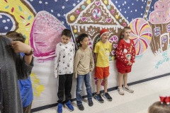 Photos during a classroom Christmas Party at the Hidden Lake Elementary in Keller, TX on December, 17, 2021.