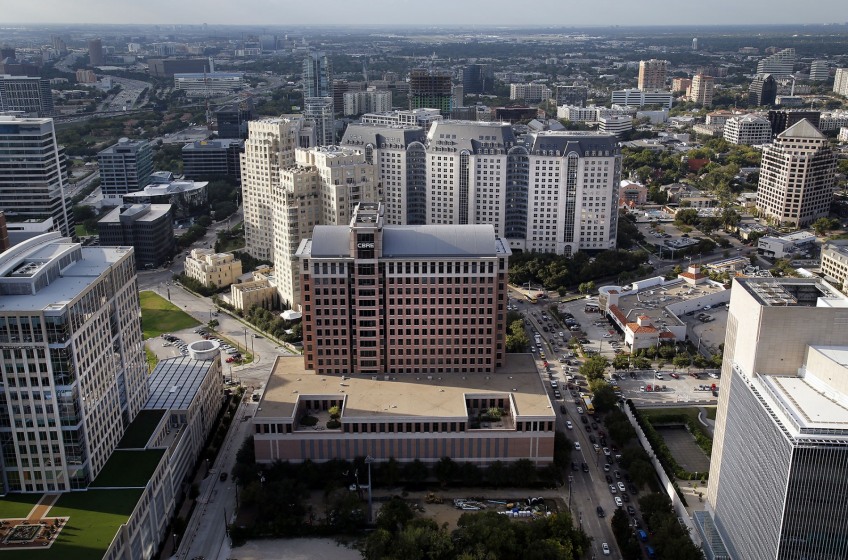 Overall view of Uptown from Museum Tower in Dallas, TX on October 23, 2012. (Kye R. Lee/The Dallas Morning News)