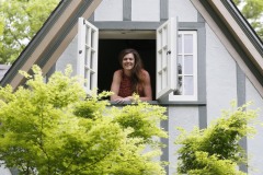 Stacey Warnix are photographed at her house in Dallas, TX on April 14, 2015.  (Kye R. Lee/The Dallas Morning News)